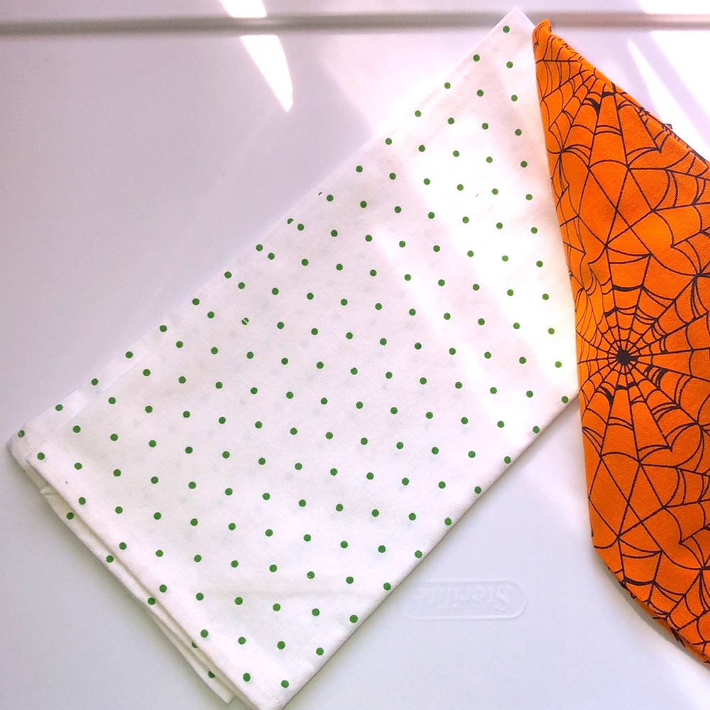 NWT 2PC Halloween Linen Towel Set - Picture 4 of 6